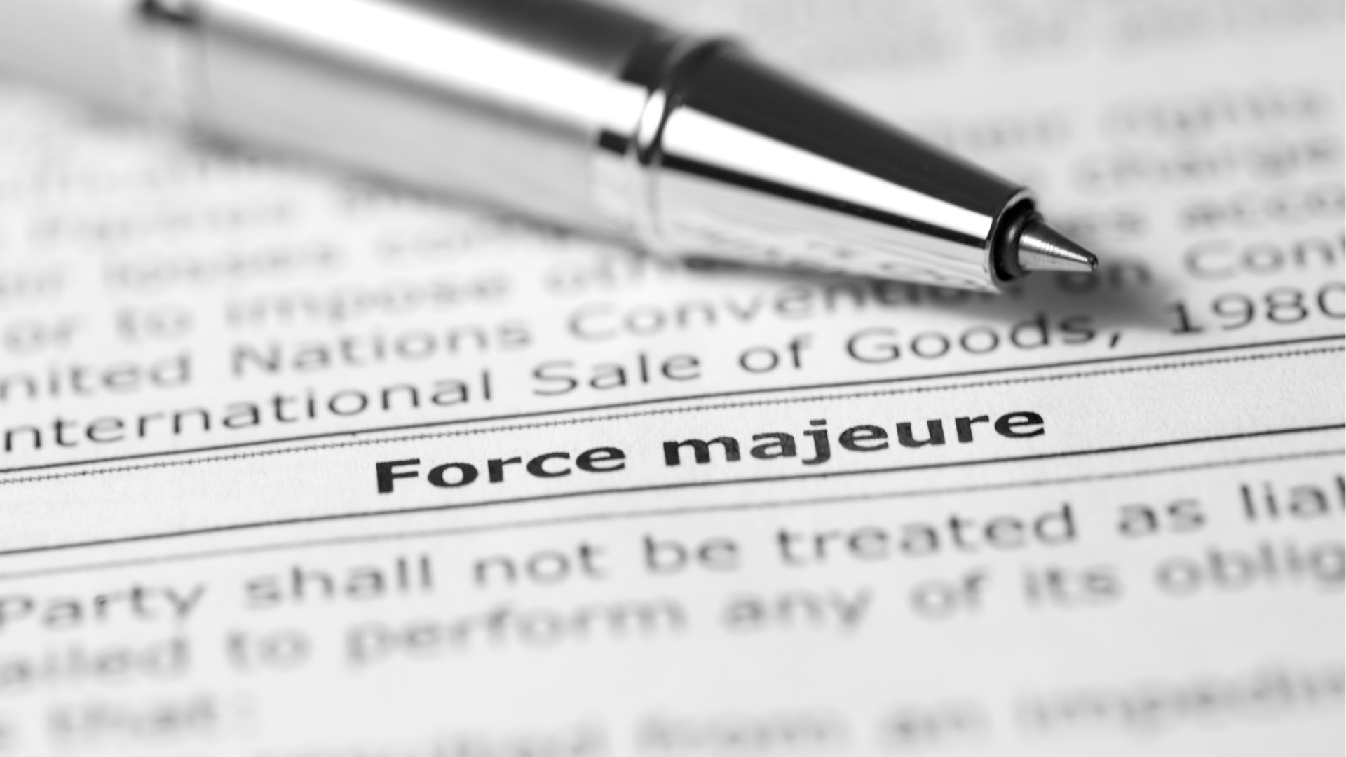 Navigating Force Majeure Clauses: Drafting for Resilience